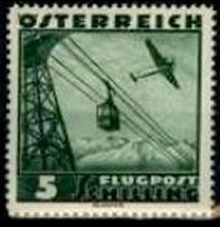 Austria Airmail Yvert 45 - Brief. Osterreich Michel 611