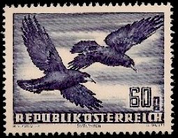 Austria Airmail Yvert 54 - Brief. Osterreich Michel 955