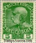 Austria Stamp Yvert 104 - Briefmarke Osterreich Michel 142