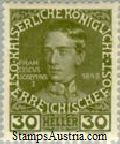 Austria Stamp Yvert 110 - Briefmarke Osterreich Michel 148