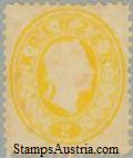 Austria Stamp Yvert 17 - Briefmarke Osterreich Michel 18