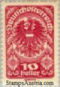 Austria Stamp Yvert 192 - Briefmarke Osterreich Michel 259