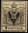 Austria Stamp Yvert 2 - Briefmarke Osterreich Michel 2