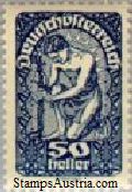 Austria Stamp Yvert 202 - Briefmarke Osterreich Michel 271