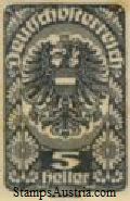 Austria Stamp Yvert 207 - Briefmarke Osterreich Michel 276