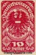 Austria Stamp Yvert 208 - Briefmarke Osterreich Michel 277