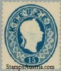 Austria Stamp Yvert 21 - Briefmarke Osterreich Michel 22