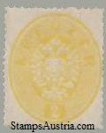 Austria Stamp Yvert 22 - Briefmarke Osterreich Michel 24 - Click Image to Close