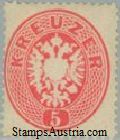 Austria Stamp Yvert 24 - Briefmarke Osterreich Michel 26