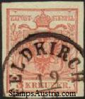 Austria Stamp Yvert 3 - Briefmarke Osterreich Michel 3
