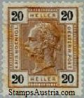 Austria Stamp Yvert 87 - Briefmarke Osterreich Michel 111