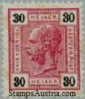 Austria Stamp Yvert 89 - Briefmarke Osterreich Michel 113