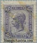 Austria Stamp Yvert 92 - Briefmarke Osterreich Michel 116