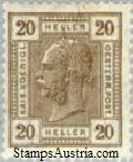 Austria Stamp Yvert 98 - Briefmarke Osterreich Michel 136