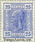 Austria Stamp Yvert 99 - Briefmarke Osterreich Michel 137