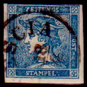 Austria Newspaper Yvert 1 - Briefmarke Osterreich Michel 6